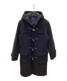 FRED PERRY×LONDON Tradition（フレッドペリー×ロンドントラディション）の古着「ロングダッフルコート」｜ネイビー
