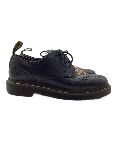 Dr.Martens（ドクターマーチン）Dr.Martens (ドクターマーチン) JOYCE HRT BROGUE SHOE BLACK + MEDIUM LEOPARD サイズ:UK6の古着・服飾アイテム