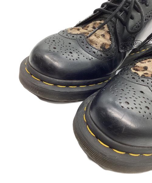 Dr.Martens（ドクターマーチン）Dr.Martens (ドクターマーチン) JOYCE HRT BROGUE SHOE BLACK + MEDIUM LEOPARD サイズ:UK6の古着・服飾アイテム