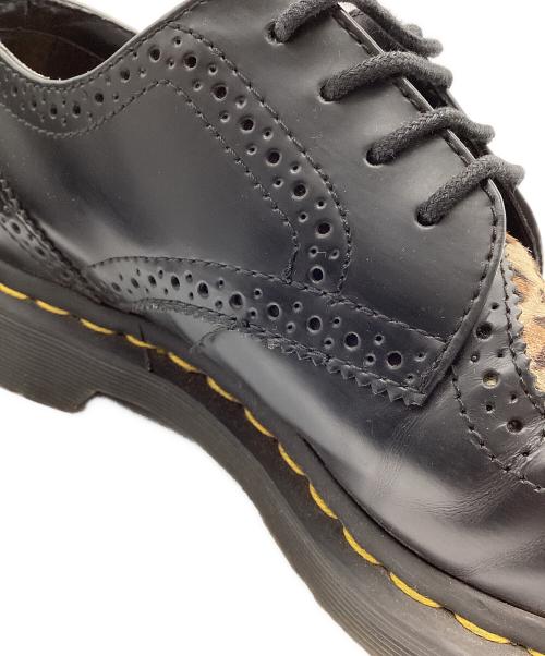 Dr.Martens（ドクターマーチン）Dr.Martens (ドクターマーチン) JOYCE HRT BROGUE SHOE BLACK + MEDIUM LEOPARD サイズ:UK6の古着・服飾アイテム