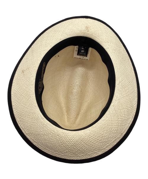 BORSALINO（ボルサリーノ）BORSALINO (ボルサリーノ) PANAMA QUITO JACQUARD CAP サイズ:57の古着・服飾アイテム