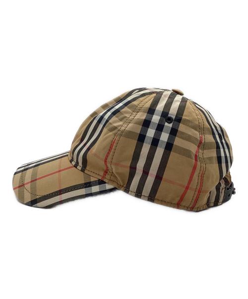 BURBERRY LONDON ENGLAND（バーバリー ロンドン イングランド）BURBERRY LONDON ENGLAND (バーバリー ロンドン イングランド) ノバチェックボールキャップ ベージュの古着・服飾アイテム