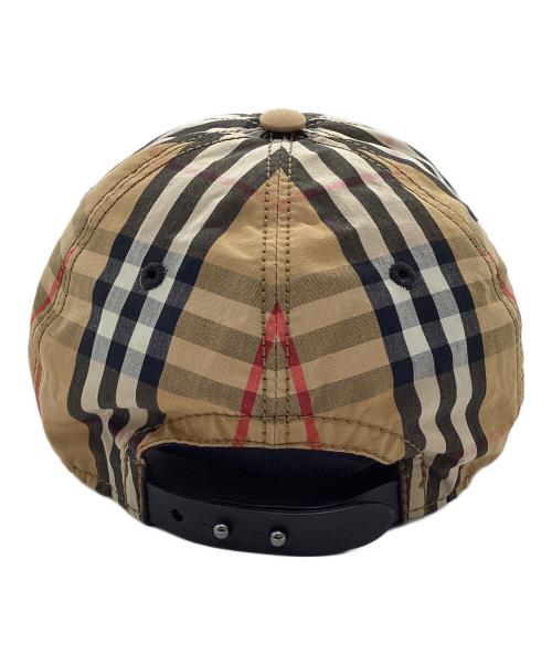 BURBERRY LONDON ENGLAND（バーバリー ロンドン イングランド）BURBERRY LONDON ENGLAND (バーバリー ロンドン イングランド) ノバチェックボールキャップ ベージュの古着・服飾アイテム