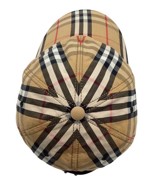 BURBERRY LONDON ENGLAND（バーバリー ロンドン イングランド）BURBERRY LONDON ENGLAND (バーバリー ロンドン イングランド) ノバチェックボールキャップ ベージュの古着・服飾アイテム