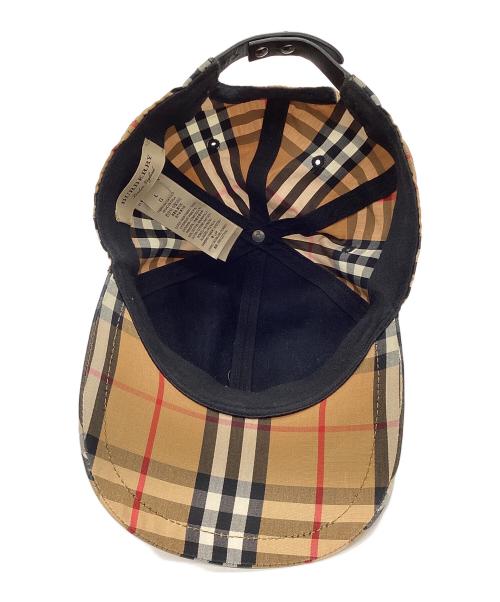 BURBERRY LONDON ENGLAND（バーバリー ロンドン イングランド）BURBERRY LONDON ENGLAND (バーバリー ロンドン イングランド) ノバチェックボールキャップ ベージュの古着・服飾アイテム