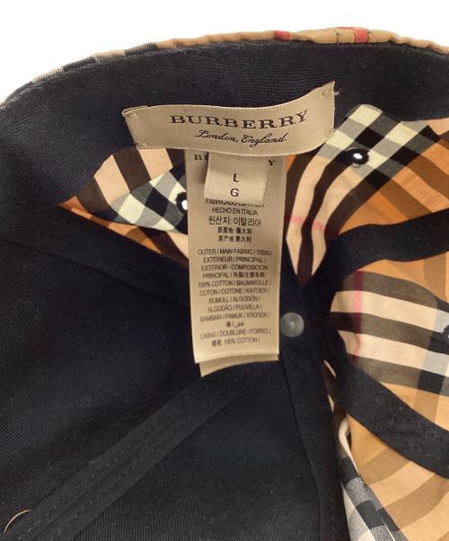 BURBERRY LONDON ENGLAND（バーバリー ロンドン イングランド）BURBERRY LONDON ENGLAND (バーバリー ロンドン イングランド) ノバチェックボールキャップ ベージュの古着・服飾アイテム