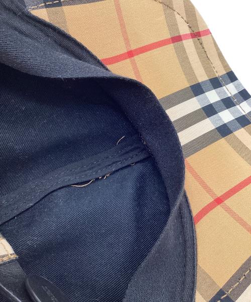 BURBERRY LONDON ENGLAND（バーバリー ロンドン イングランド）BURBERRY LONDON ENGLAND (バーバリー ロンドン イングランド) ノバチェックボールキャップ ベージュの古着・服飾アイテム