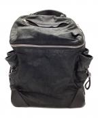 ALEXANDER WANGアレキサンダー・ワン）の古着「WALLIE BACKPACK IN BLACK WITH RHODIUM」｜ブラック