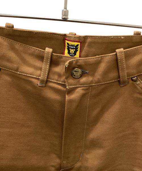 HUMAN MADE（ヒューマンメイド）HUMAN MADE (ヒューマンメイド) DUCK WORK PANTS ブラウン サイズ:Ｍの古着・服飾アイテム