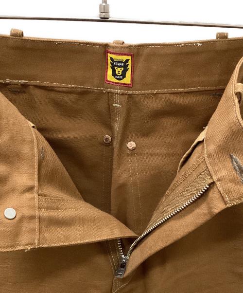 HUMAN MADE（ヒューマンメイド）HUMAN MADE (ヒューマンメイド) DUCK WORK PANTS ブラウン サイズ:Ｍの古着・服飾アイテム