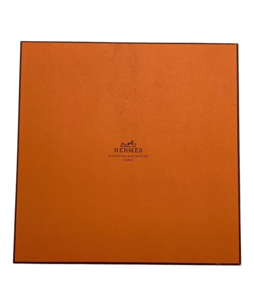 HERMES（エルメス）HERMES (エルメス) ストール ネイビーの古着・服飾アイテム