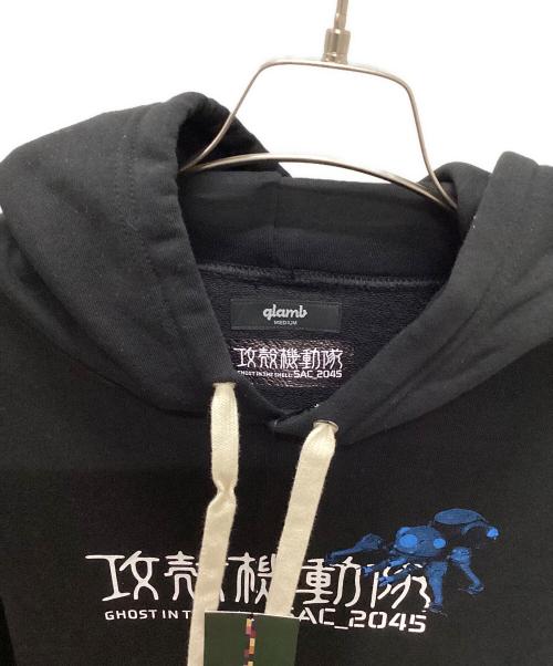 glamb（グラム）glamb (グラム) 攻殻機動隊 SAC 2045 SAC 2045 hoodie ブラック サイズ:Ⅿの古着・服飾アイテム