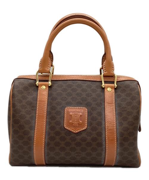 CELINE（セリーヌ）CELINE (セリーヌ) ミニボストンバッグ ブラウンの古着・服飾アイテム