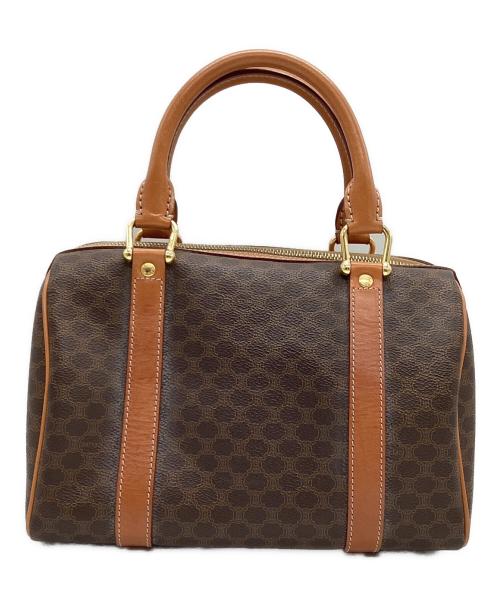 CELINE（セリーヌ）CELINE (セリーヌ) ミニボストンバッグ ブラウンの古着・服飾アイテム