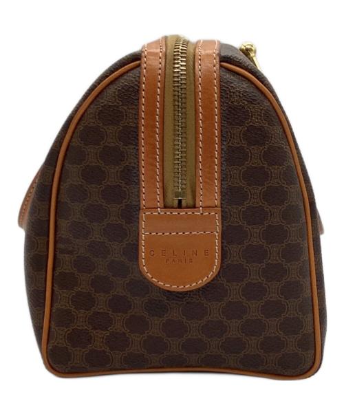 CELINE（セリーヌ）CELINE (セリーヌ) ミニボストンバッグ ブラウンの古着・服飾アイテム