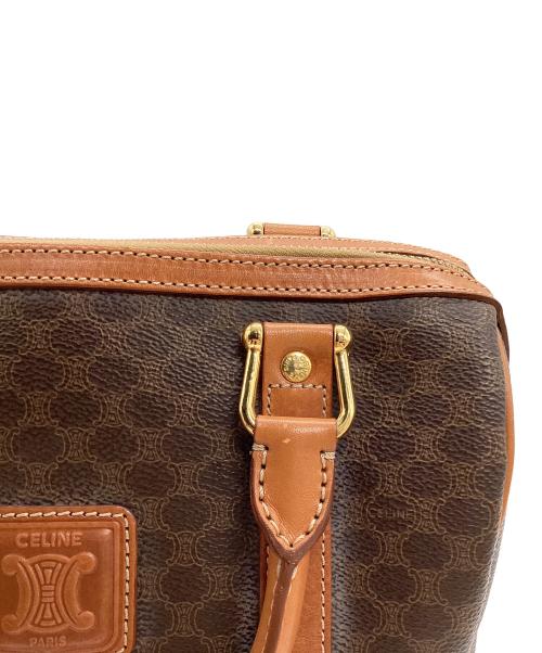 CELINE（セリーヌ）CELINE (セリーヌ) ミニボストンバッグ ブラウンの古着・服飾アイテム