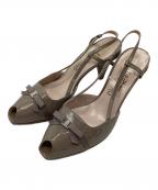 Salvatore Ferragamoサルヴァトーレ フェラガモ）の古着「ミュール」｜グレージュ