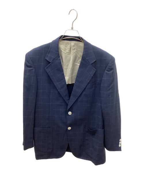 Burberry's（バーバリー）Burberry's (バーバリーズ) 90'sテーラードジャケット ネイビー サイズ:96－86－165　L36の古着・服飾アイテム