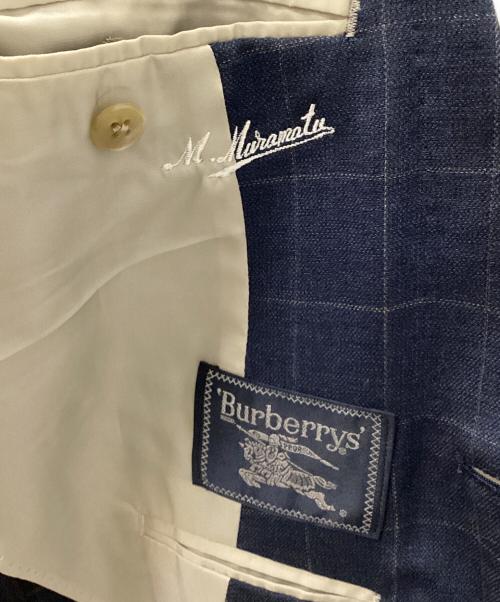 Burberry's（バーバリー）Burberry's (バーバリーズ) 90'sテーラードジャケット ネイビー サイズ:96－86－165　L36の古着・服飾アイテム