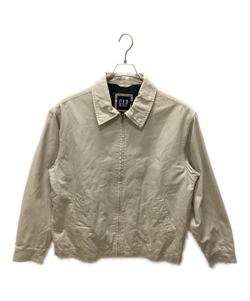 GAP（ギャップ）GAP (ギャップ) 00'sジップジャケット ベージュ サイズ:M/Mの古着・服飾アイテム