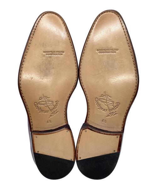 Jalan Sriwijaya（ジャランスリウァヤ）Jalan Sriwijaya (ジャランスリウァヤ) メダリオンホールカットシューズ パープル サイズ:6 1/2の古着・服飾アイテム