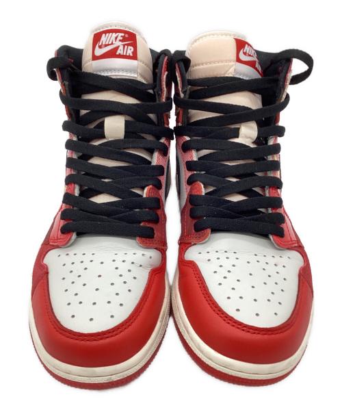 NIKE（ナイキ）NIKE (ナイキ) ハイカットスニーカー レッド×ホワイト サイズ:26cmの古着・服飾アイテム