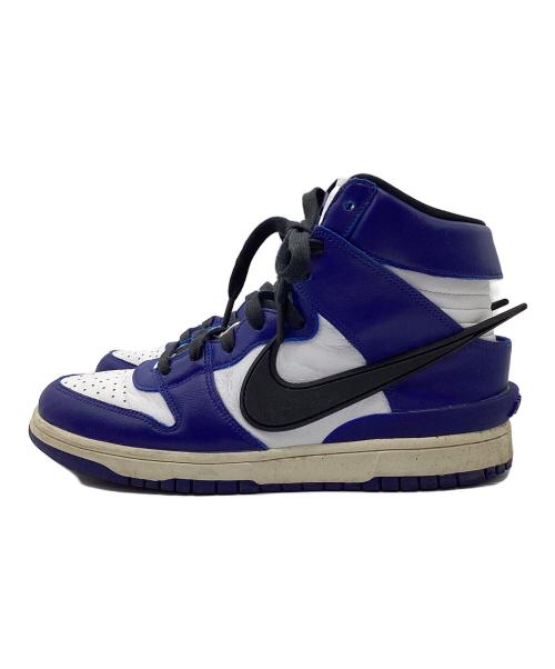 NIKE（ナイキ）NIKE (ナイキ) AMBUSH (アンブッシュ) ハイカットスニーカー ブルー×ホワイト サイズ:26.5cmの古着・服飾アイテム