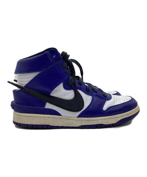 NIKE（ナイキ）NIKE (ナイキ) AMBUSH (アンブッシュ) ハイカットスニーカー ブルー×ホワイト サイズ:26.5cmの古着・服飾アイテム