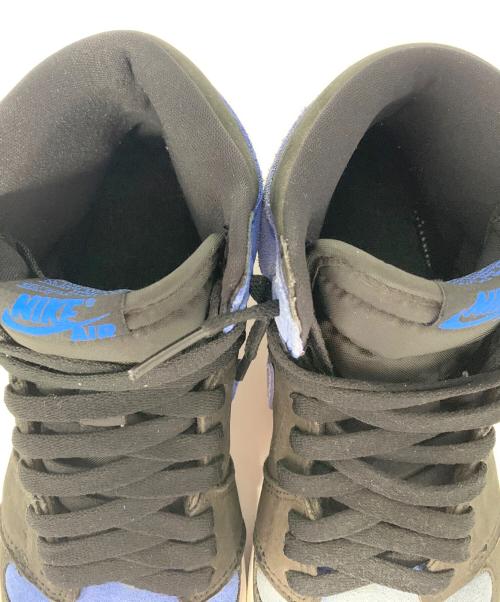 NIKE（ナイキ）NIKE (ナイキ) AIR JORDAN 1 RETRO HIGH OG ブルー×ブラック サイズ:26cmの古着・服飾アイテム