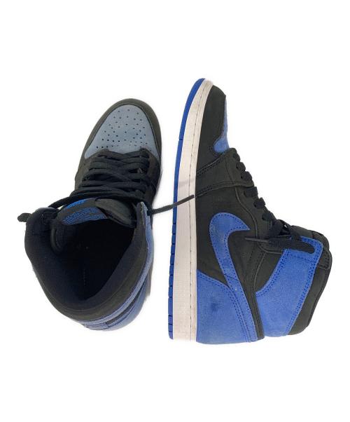 NIKE（ナイキ）NIKE (ナイキ) AIR JORDAN 1 RETRO HIGH OG ブルー×ブラック サイズ:26cmの古着・服飾アイテム