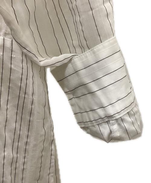 CLANE（クラネ）CLANE (クラネ) 2wayストライプシャツワンピース ホワイト サイズ:1の古着・服飾アイテム