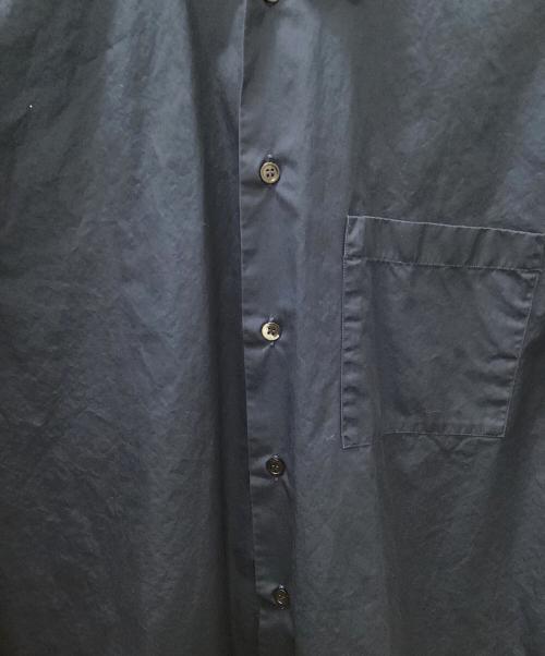 MARNI（マルニ）MARNI (マルニ) 切替オーバーサイズコットンシャツ ネイビー サイズ:46の古着・服飾アイテム