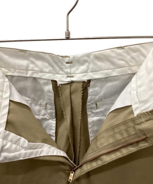 US ARMY（ユーエスアーミー）US ARMY (ユーエスアーミー) 70s USMC CHINO TROUSER カーキ サイズ:31×33の古着・服飾アイテム