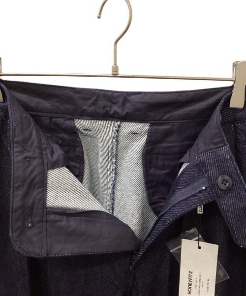 honeyfitz（ハニーフィッツ）honeyfitz (ハニーフィッツ) HANDSOME DENIM PANTS ネイビー サイズ:Ｌの古着・服飾アイテム