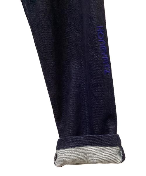 honeyfitz（ハニーフィッツ）honeyfitz (ハニーフィッツ) HANDSOME DENIM PANTS ネイビー サイズ:Ｌの古着・服飾アイテム