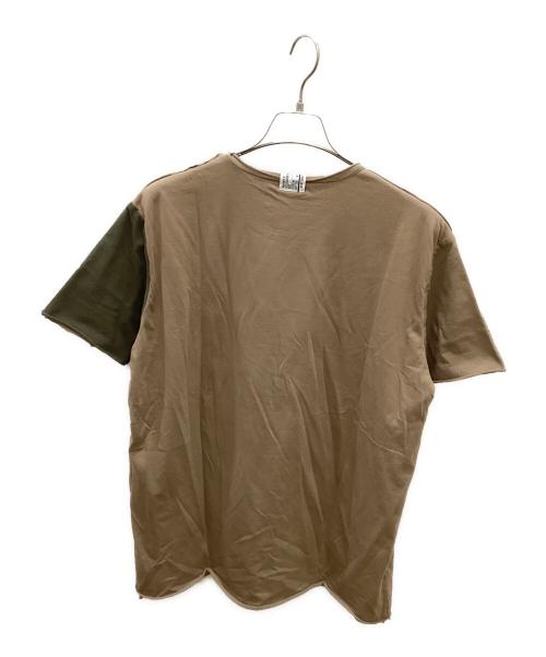 NEXUSVII（ネクサスセブン）NEXUSVII (ネクサスセブン) W-FACE T-SHIRTS カーキ サイズ:50の古着・服飾アイテム