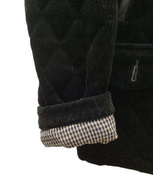 EIGHT G（エイトジー）EIGHT G (エイトジー) Wale Corduroy Ranch Coat ブラック サイズ:40の古着・服飾アイテム