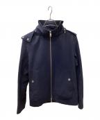 BLACK LABEL CRESTBRIDGEブラックレーベル クレストブリッジ）の古着「シアサッカーパーカー」｜ネイビー