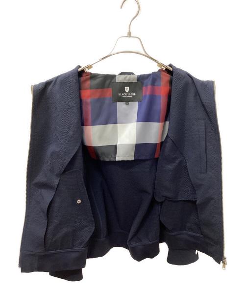 BLACK LABEL CRESTBRIDGE（ブラックレーベル クレストブリッジ）BLACK LABEL CRESTBRIDGE (ブラックレーベル クレストブリッジ) シアサッカーパーカー ネイビー サイズ:Lの古着・服飾アイテム