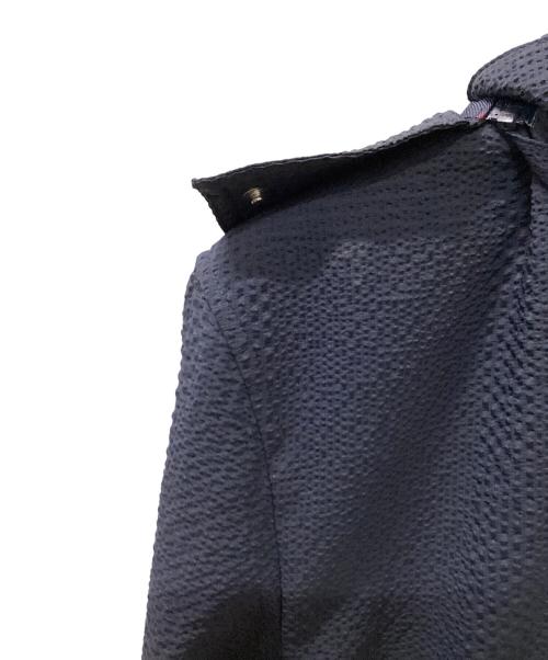 BLACK LABEL CRESTBRIDGE（ブラックレーベル クレストブリッジ）BLACK LABEL CRESTBRIDGE (ブラックレーベル クレストブリッジ) シアサッカーパーカー ネイビー サイズ:Lの古着・服飾アイテム