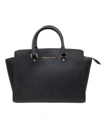 MICHAEL KORS（マイケル・コース）の古着「セルマ ラージ サッシェル」｜ブラック