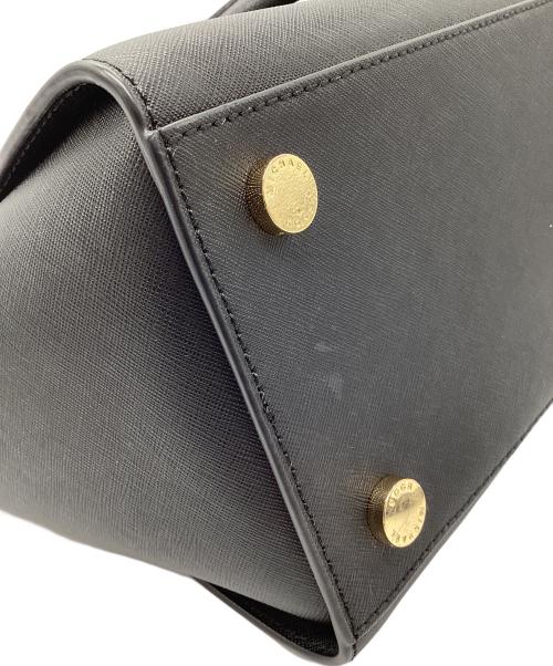 MICHAEL KORS（マイケル・コース）MICHAEL KORS (マイケルコース) セルマ ラージ サッシェル ブラックの古着・服飾アイテム