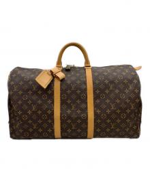 LOUIS VUITTON（ルイ ヴィトン）の古着「キーポル55」｜ブラウン