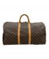 LOUIS VUITTON (ルイ ヴィトン) キーポル55 ブラウン：90000円