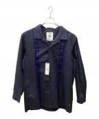 VIRGOヴァルゴ）の古着「MIDDLE CUBAN SHIRT」｜ネイビー