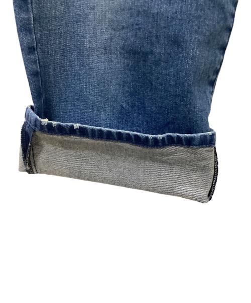 VIRGO（ヴァルゴ）VIRGO (ヴァルゴ) 女神織DENIMES (メガミオリデニム) 90's VINTAGE FAT DENIME ブルー サイズ:2の古着・服飾アイテム