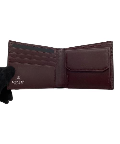 LANVIN COLLECTION（ランバンコレクション）LANVIN COLLECTION (ランバンコレクション) 2つ折り財布 ブラックの古着・服飾アイテム
