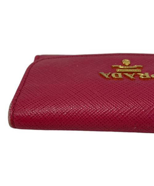 PRADA（プラダ）PRADA (プラダ) 5連キーケース ピンクの古着・服飾アイテム