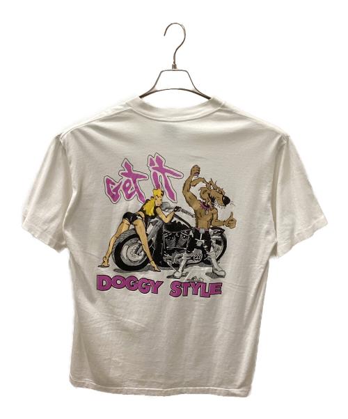 ALL SPORTボディ（オールスポーツ）ALL SPORTボディ (オールスポーツ) 90's ドギースタイルラップT スヌープ・ドッグ ホワイト サイズ:XLの古着・服飾アイテム