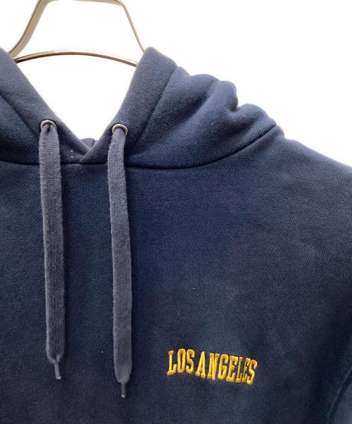 Champion（チャンピオン）Champion (チャンピオン) プルオーバーパーカー ネイビー サイズ:LARGEの古着・服飾アイテム